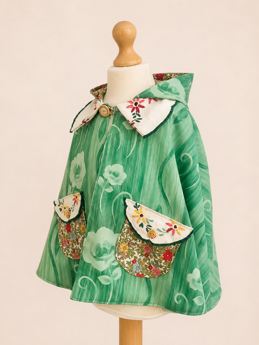 Willow Bloom Cape - 4-8 Years