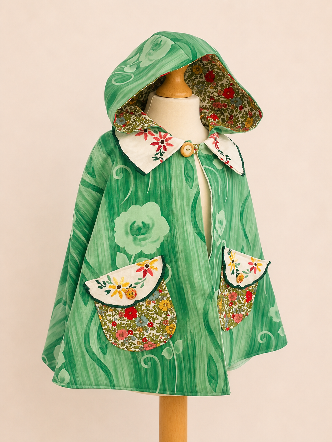 Willow Bloom Cape - 4-8 Years
