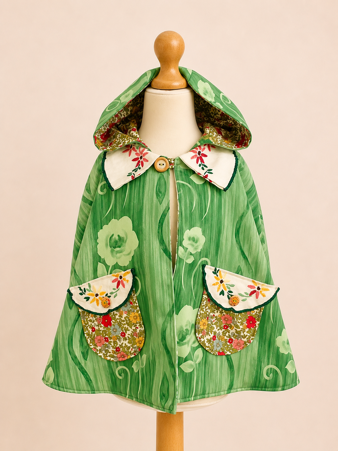 Willow Bloom Cape - 4-8 Years